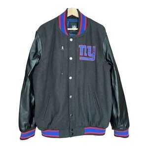 NFL New York Giants Wool Jacket - Sz L MINT Condition